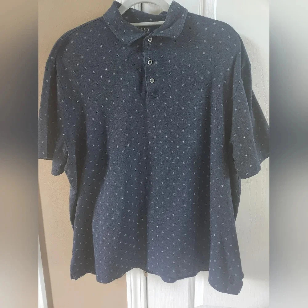 Men's XL Blue RL‎ Polo EUC